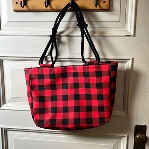 Farmhouse Buffalo Plaid bag